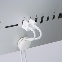 가전 전선 PC멀티선정리 재사용 묶기편한 깔끔정리끈 케이블홀더 컴퓨터용 공용공간용, IV&MT