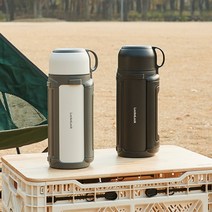 락앤락 아웃도어 대용량 보온병 1.5L(LHC1426), 블랙