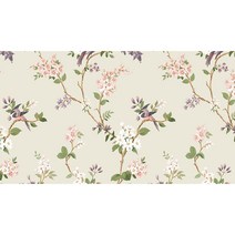 디아이디 고급합지 장폭 박스판매 30평 33169-1 플라워 가든 크림, 부천시