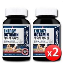 남자 피로회복제 호르몬 보충제 네추럴라이즈 에너지 옥타민 2통 180정 6개월분