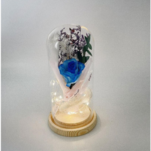 기념하고싶은날 LED 장미 꽃다발 무드등, 핑크