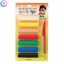 (EY) 만지락 칼라유토 멀티7색 세트유토 이야코유토 만지락유토 유점토 굳지않는점토 교육용점토, 본상품