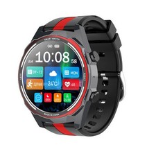 자전거 심박계 M16 스마트 워치 여성 피트니스 팔찌 1.6 인치 라운드 스크린 손목 시계 심장 박동 혈압 모니터 스포츠 103071, 해외, 레드