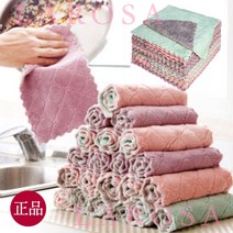 위더스 주방행주1위 10장세트 대형 벨벳 요술행주 30cmx30cm 식당 업소 급식실 적극추천 극세사 물먹는 마법행주, 10장