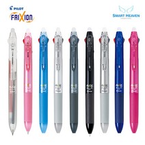 파이롯트 프릭션 2색 볼펜, 투명, 0.38mm