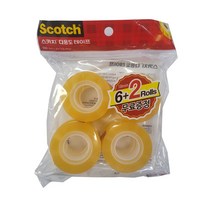 쓰리엠 스카치 다용도 테이프 리필 550 18mm x 30m, 16개