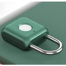 스마트금고 개인금고 미니 가정용 대형 금고Youpin YD 지능형 지문 잠금 스마트 키리스 자물쇠 USB 충전식, 03 green