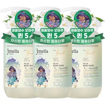 [디즈니 100주년 한정판] 제이멜라 퀸5 퍼퓸 바디워시 500ml, 3개