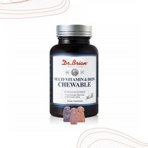 GOOD-Soil Dr.Brian 키즈 10종 멀티비타민 철분 츄어블 90정