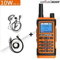 Baofeng-UV17 워키 토키 NOAA 날씨 채널 양방향 라디오 LCD 스캔 USB C 충전기 방수 VHF/UHF 999CH FM 라디오 UV 16, CHINA_-H-Pro