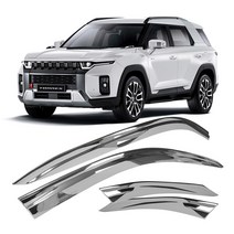 엑스핏 윈드레인 안깨지는 크롬 썬바이저 쌍용 토레스