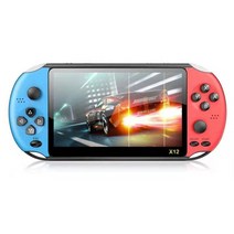 4.3인치 PSP휴대용게임기 72G 20000개 게임종류 레트로 빈티지 스크린 레드블루, O.40G-10000게임