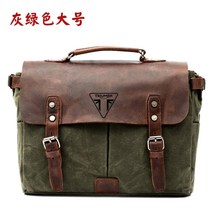 모터사이클 사이드백 가죽 수납가방 스쿠터 캐리어 가방, 그레이