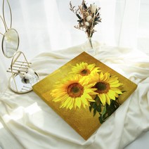 복을 부르는 황금 해바라기 캔버스 액자 풍수지리 부자되는그림, 09. 부귀해바라기_A