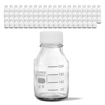 눈금 유리병, 40개, 250ml.