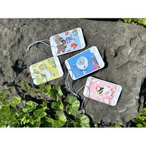 제주 사계절 페이퍼(종이)방향제 차량용 방향제 4종, 제주의 봄 왕벚꽃, 1개