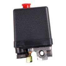 소방압력스위치펌프압력스위치압력스위치설정 소형 압축 기계용 헤비 듀티 공기 압축기 압력 스위치 교체 부품 90-125PSI 액세서리