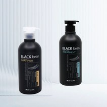 3W 클리닉 검은콩 바이탈라이징 샴푸&트리트먼트 각500ml 손상모발케어, 샴푸500ml