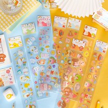 다꾸 곰토끼 롱 스티커 소품샵 플리마켓, 플레이베어