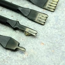 가죽공예 도구 - 세이와 프로 다이아몬드 치즐 *사이즈 날 선택*, 3mm-10날, 1개