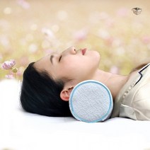티미야 목주름 메모리폼 원형 경추 베개 2IN1, 상세페이지 참조