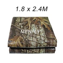 타프 타푸천막 캠핑 원터치 헥사 렉타 사이드월 가림막 위장막 폴라리스 쉘터 그늘막 MENFLY Camouflage Ta, 01 1.8x2.4m