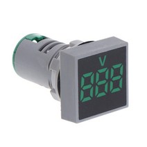 공구 P82D AD101-22VMS 전압계 22MM AC 12 500V 22mm 디지털 패널 라이트, 04 Green