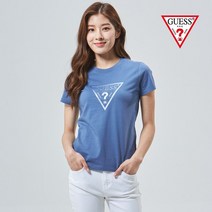 [게스] 여성 그라데이션 삼각 반팔티 OM2K0540