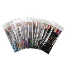 1pc 원형 뜨개질 바늘 크로 셰 바느질 도구 225mm10mm DIY 직조 공예 후크 세트 도구118653, 65cm, 5mm