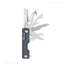 공구샤오미-Nextool 10 in 1 다기능 언팩 나이프 가위 스크루 드라이버 접이식 과일 캠프 도구 야외 생존, 03 파란