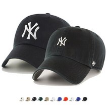47브랜드 MLB LA다저스 NY양키스 볼캡 모자, NY양키스 빅로고 블랙.