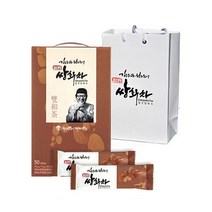 김오곤 원장 진한 한방 쌍화차 전통차 분말+선물용 가방 50개입, 750g