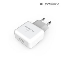 플레오맥스 PM-E2000 QC 3.0 USB 가정용 충전충전 1포트충전 고속충전 기 초-735056NH, 요모조모쿠 본상품선택