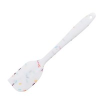 흰색 요리 도구 주방 용품 실리콘 다기능 붙지 않는 주걱 국자 계란 거품기 가제트 세트, Small Spatula