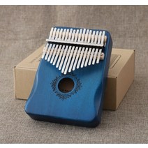 마림바 칼람바 미니칼림바 카림바 고음항아리 17 키 칼림바 엄지 피아노 고품질 나무 엠비라 바디 악기 학, 03 파란