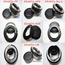 Exakta EXA 마운트 렌즈 용 어댑터 Canon EOS EF Sony E NEX 후지 필름 FX X 마이크로 4/3 Leica M LM 카메, 02 소니 E 마운트