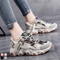 도오빠 여성 스니커즈 운동화 런닝화 발편한 데일리 여자운동화 어글리슈즈 경량 워킹화 신발