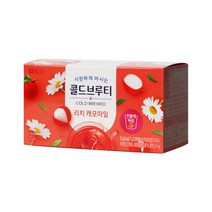 담터 콜드브루티 리치 캐모마일 20T /홍차