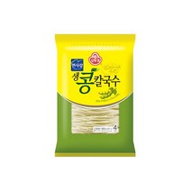 오뚜기 생콩칼국수 600g 간편식 밀키트 면요리 간편요리 1세트, 5세트