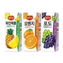 델몬트 드링크 190mlx72팩(파인애플24 + 포도24 + 오렌지24)