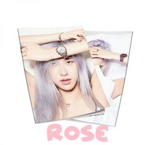 블랙핑크 제니 지수 로제 포카 굿즈 포토 카드 앨범, ROSÉ
