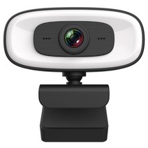 웹켐 웹캡 스크림캠 줌 방송용 라이브 컴퓨터 캠 컴퓨터 카메라 2k usb 2.0 화상 통화 온라인 강의실 회의 게임 녹화를 위한 삼각대가 있는 조명 웹캠, 초록