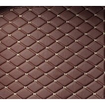 2017 기아 카니발 가죽 자동차 트렁크 매트 카고 라이너 2016 2017 2018 2019 2020 그랜드 카니발 세도나 액세서리 카펫, 커피