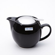 남가커머스 제로재팬 도자기 라운드티팟 2인용 450ml 블랙 티포트 예쁜 주방 용품 테이블웨어 핸드드립 세트 04956-50964ea, namgac 본상품선택