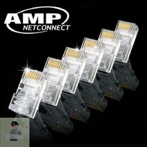 (100개입_플러그_AMP_CAT.5e_BOX타입)_RJ-45_Tyco B6BA, 상세페이지 참조