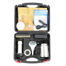 헤드 라이트 복원 키트 주전자 증발기 연마 스팀 100ML 액체 폴리머 자동차 램프 재생, [02] kit 1, 02 kit 1