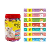 미오크리미 레인보우 콤보 15gx49p 고양이간식, 단품