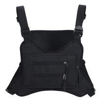 에브리테일 쓰리지퍼 배달 조끼 가방 아웃도어 낚시 등산 라이딩