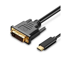 UPGROW USB C to DVI 케이블 4K@30Hz 4FT 타입 수 지원 2017 2020 맥북 프로 서피스 북 2 델 XPS 13 갤럭시 S10