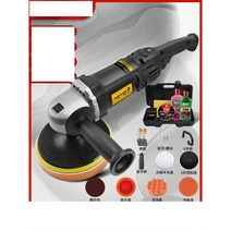 차량광택기 전동 드릴용 스크래치 제거 가구 연마기, 3500코어 모터+오염제거왁스+연마왁스+보관함